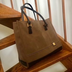 Diana Von Furstenberg Large Brown Tote